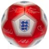 Official England FA Red & White Signature Football Official England FA Red & White Signature Football