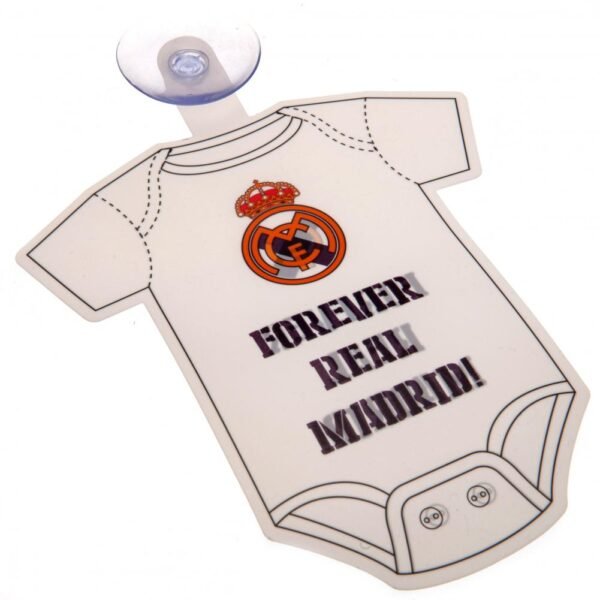 Official Real Madrid CF Baby On Board Sign