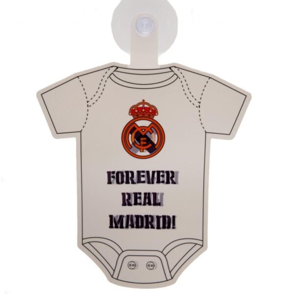 Official Real Madrid CF Baby On Board Sign