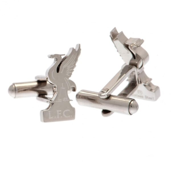 Official Liverpool FC Stainless Steel Formed Liverbird Cufflinks Official Liverpool FC Stainless Steel Formed Liverbird Cufflinks