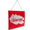 Official Liverpool FC Champions Of Europe Metal Sign