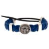 Official Leicester City FC PU Slider Bracelet Official Leicester City FC PU Slider Bracelet