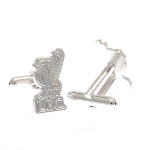 Official Liverpool FC Silver Plated Formed Liverbird Cufflinks Official Liverpool FC Silver Plated Formed Liverbird Cufflinks