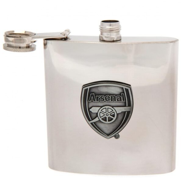 Official Arsenal FC Hip Flask Official Arsenal FC Hip Flask