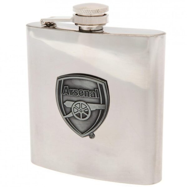 Official Arsenal FC Hip Flask Official Arsenal FC Hip Flask