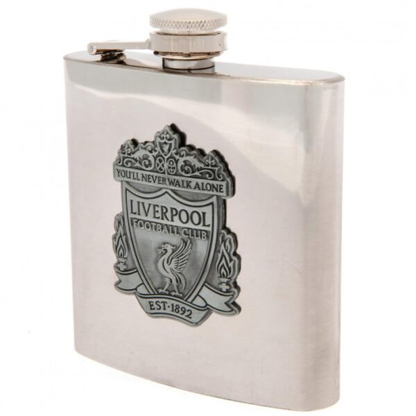 Official Liverpool FC Hip Flask Official Liverpool FC Hip Flask