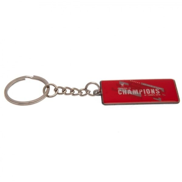 Official Liverpool FC Champions Of Europe Keychain Official Liverpool FC Champions Of Europe Keychain