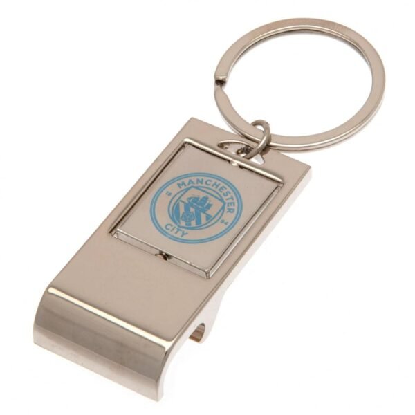 Official Manchester City FC Executive Bottle Opener Keyring Official Manchester City FC Executive Bottle Opener Keyring