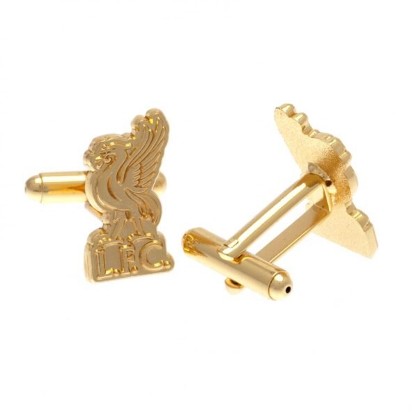 Official Liverpool FC Gold Plated Liverbird Cufflinks Official Liverpool FC Gold Plated Liverbird Cufflinks