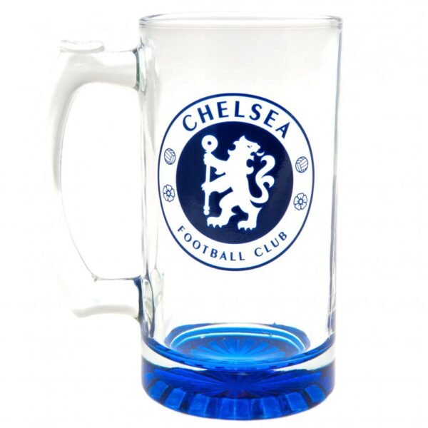 164890-Chelsea-FC-Stein-Glass-Tankard-CC-1 Official Chelsea FC Stein Glass Tankard