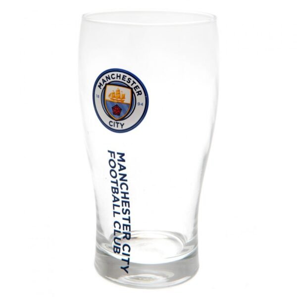 164901-Manchester-City-FC-Tulip-Pint-Glass-1-2 Official Manchester City FC Tulip Pint Glass