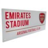 Official Arsenal FC Colour Crest Street Sign