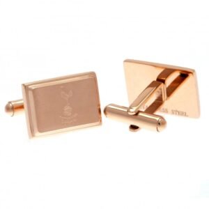 Official Tottenham Hotspur FC Rose Gold Plated Cufflinks Official Tottenham Hotspur FC Rose Gold Plated Cufflinks