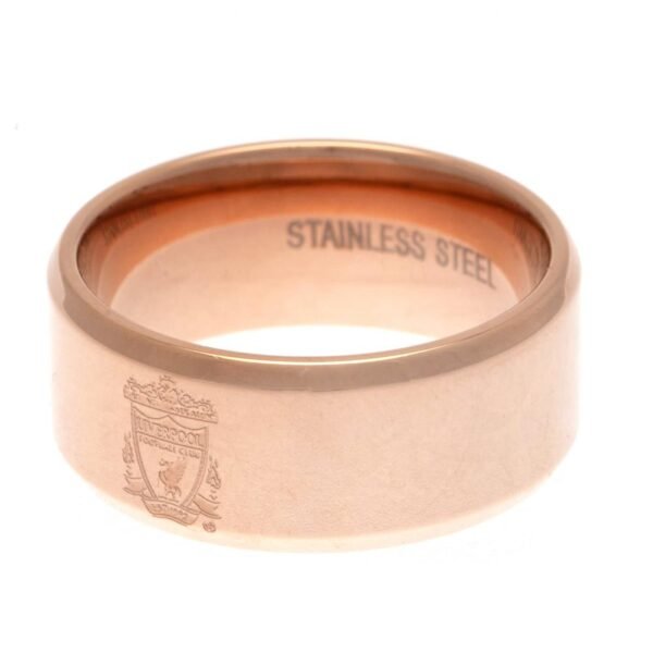 165874-Liverpool-FC-Rose-Gold-Plated-Ring-1-1 Official Liverpool FC Rose Gold Plated Ring Medium