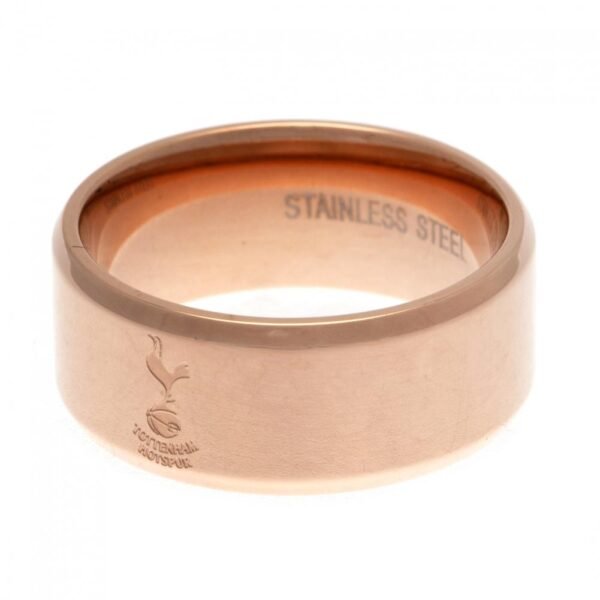 165877-Tottenham-Hotspur-FC-Rose-Gold-Plated-Ring-1-1 Official Tottenham Hotspur FC Rose Gold Plated Ring Large
