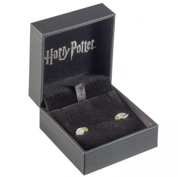 167310-Harry-Potter-Sterling-Silver-Earrings-Golden-Snitch-1 Official Harry Potter Sterling Silver Golden Snitch Stud Earrings