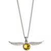 167352-Harry-Potter-Sterling-Silver-Crystal-Necklace-Golden-Snitch-2 Official Harry Potter Sterling Silver Golden Snitch Crystal Necklace