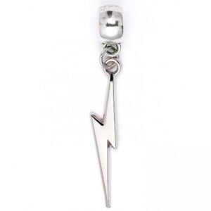 Official Harry Potter Silver Plated Lightning Bolt Charm