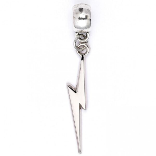 Official Harry Potter Silver Plated Lightning Bolt Charm