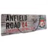 Official Liverpool FC Rustic Garden Sign Official Liverpool FC Rustic Garden Sign