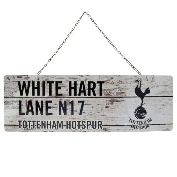 Official Tottenham Hotspur FC Rustic Garden Sign Official Tottenham Hotspur FC Rustic Garden Sign
