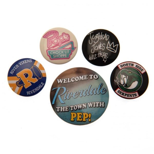173391-Riverdale-Button-Badge-Set-1 Official Riverdale Button Badge Set