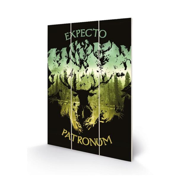 173819-Harry-Potter-Wood-Print-Expecto-Patronum Official Harry Potter Expecto Patronum Wood Print