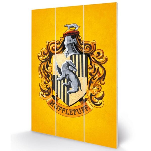 174274-Harry-Potter-Wood-Print-Hufflepuff-1 Official Harry Potter Hufflepuff Wood Print