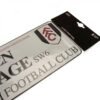 Official Fulham FC White Street Sign Official Fulham FC White Street Sign