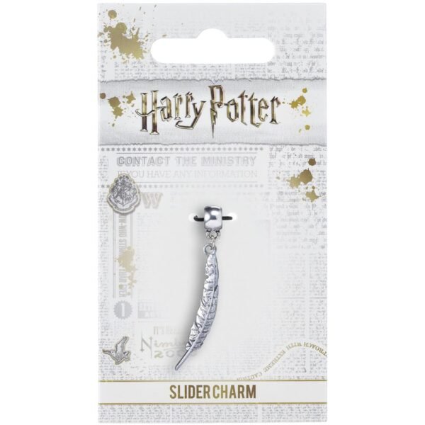 175019-Harry-Potter-Silver-Plated-Charm-Feather-Quill-1-2 Official Harry Potter Silver Plated Feather Quill Charm