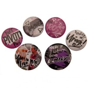 175830-Friends-Button-Badge-Set-Doodle-3 Official Friends Button Badge Set Doodle