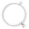 Official Harry Potter Sterling Silver Golden Snitch Crystal Bracelet