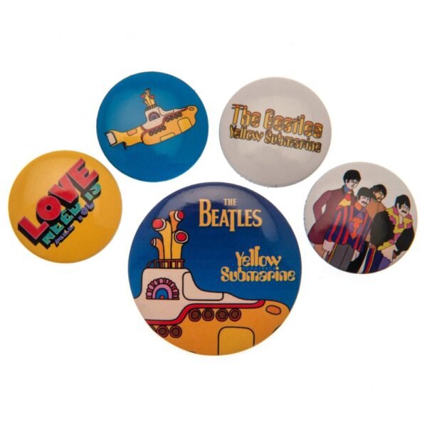 176882-The-Beatles-Button-Badge-Set-Yellow-Submarine-3 Official The Beatles Yellow Submarine Button Badge Set