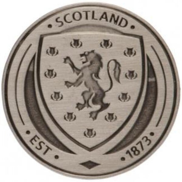 Official Scottish FA Antique Silver Crest Badge Official Scottish FA Antique Silver Crest Badge