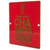 Official Liverpool FC Premier League Champions Window Sign