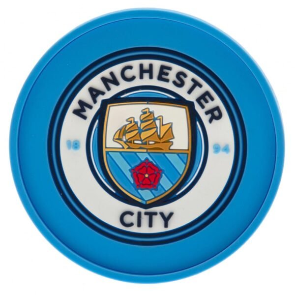 Official Manchester City FC Silicone Coaster Official Manchester City FC Silicone Coaster