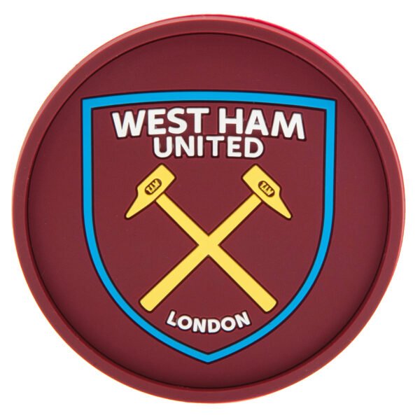 Official West Ham United FC Silicone Coaster Official West Ham United FC Silicone Coaster