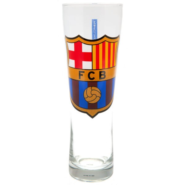 178874-FC-Barcelona-Tall-Beer-Glass-CR-scaled-1 Official FC Barcelona Colour Crest Tall Beer Glass