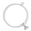 Official Harry Potter Sterling Silver Deathly Hallows Crystal Bracelet