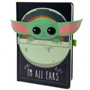 179415-Star-Wars-The-Mandalorian-Premium-Notebook-Im-All-Ears Official Star Wars: The Mandalorian Premium Notebook I'm All Ears