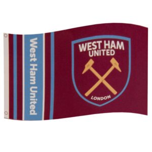 181401-West-Ham-United-FC-Flag-WM Official West Ham United FC Wordmark Flag