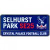 181903-Crystal-Palace-FC-Street-Sign-BL Official Crystal Palace FC Colour Street Sign