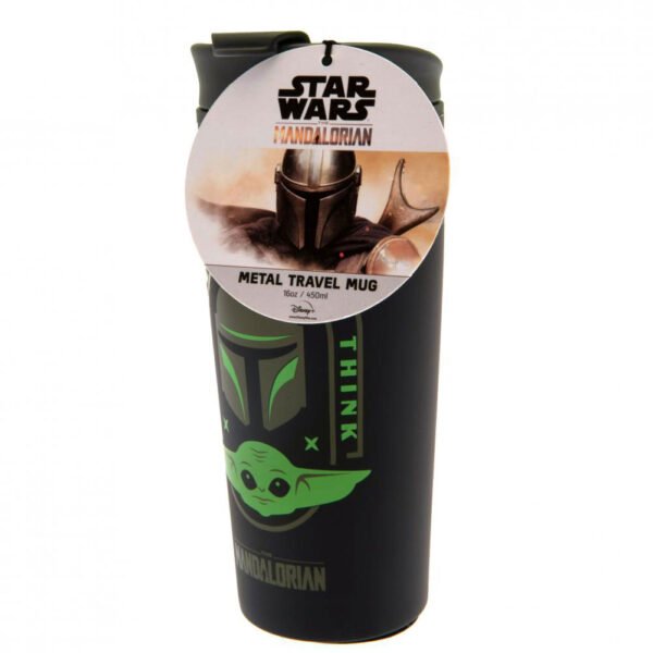 182089-Star-Wars-The-Mandalorian-Metal-Travel-Mug-3 Official Star Wars: The Mandalorian Metal Travel Mug