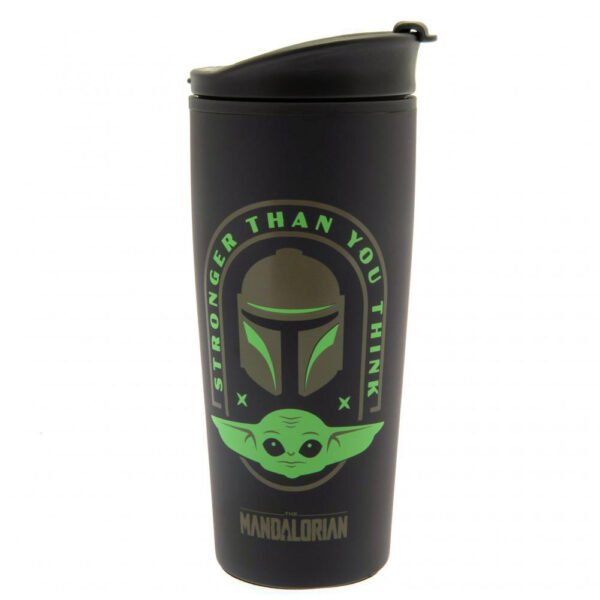 182089-Star-Wars-The-Mandalorian-Metal-Travel-Mug Official Star Wars: The Mandalorian Metal Travel Mug