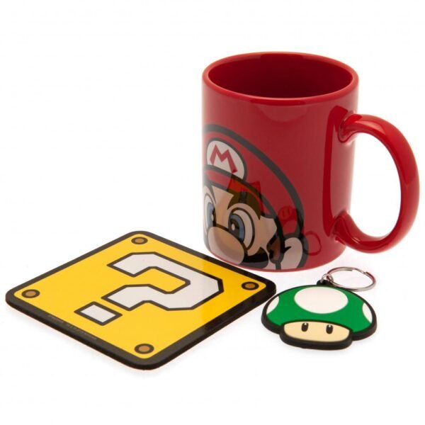182090-Super-Mario-Mug-Coaster-Set-Mario Official Super Mario Mug & Coaster Set Mario