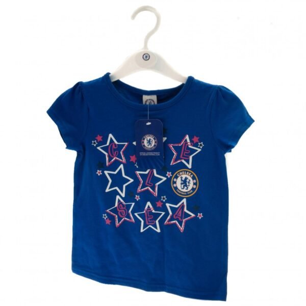 183736-Chelsea-FC-T-Shirt-ST-2-6 Official Chelsea FC 3-6 Months T Shirt