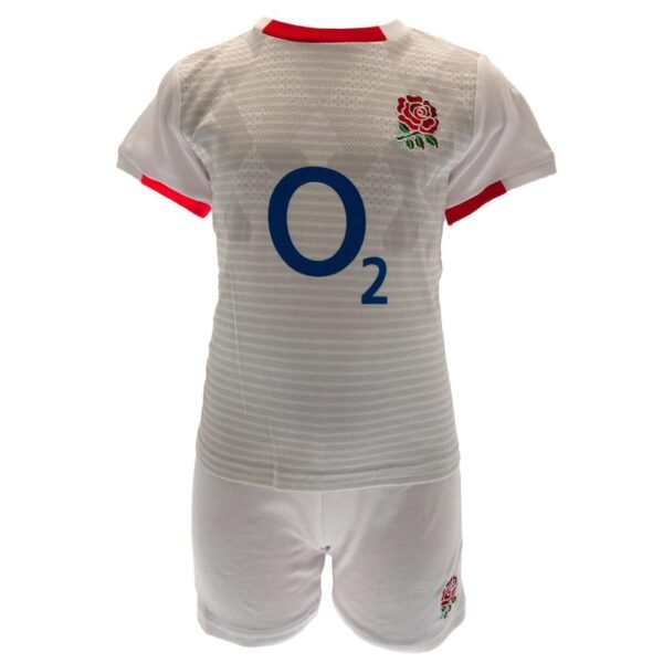 Official England Rugby 9-12 Months Shirt & Short Set ST