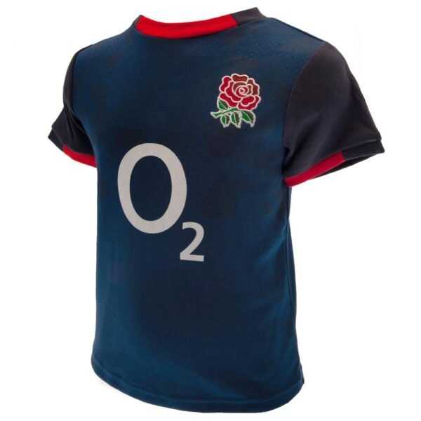Official England Rugby 9-12 Months Shirt & Short Set