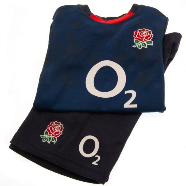 Official England Rugby 9-12 Months Shirt & Short Set