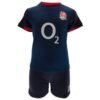 Official England Rugby 9-12 Months Shirt & Short Set